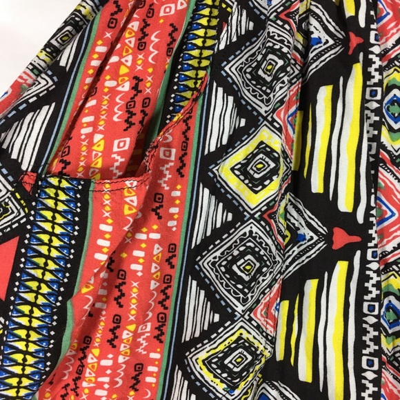 Vintage Boho Button Front With Pockets Midi Skirt - Picture 3 of 4